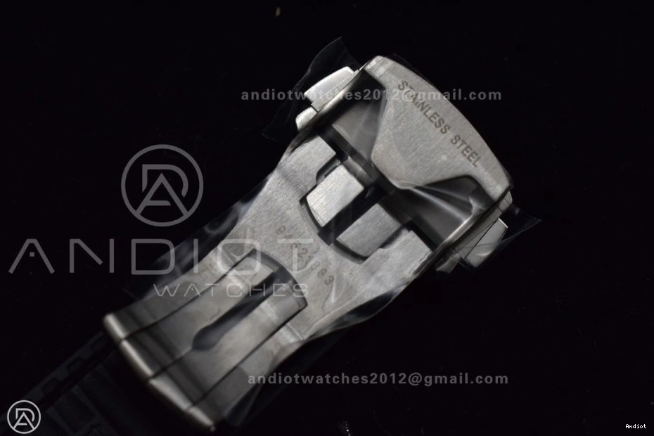 1:1 SBF Black SS A8900 Gummy Super Edition Constellation on Strap Clone Gray Dial Best 0101